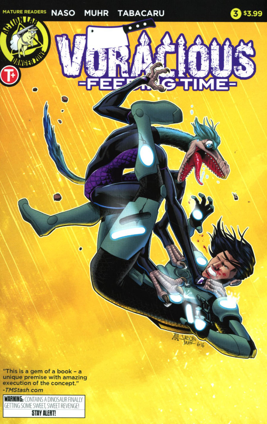 Voracious Feeding Time #3 Cover A Regular Jason Muhr Cover