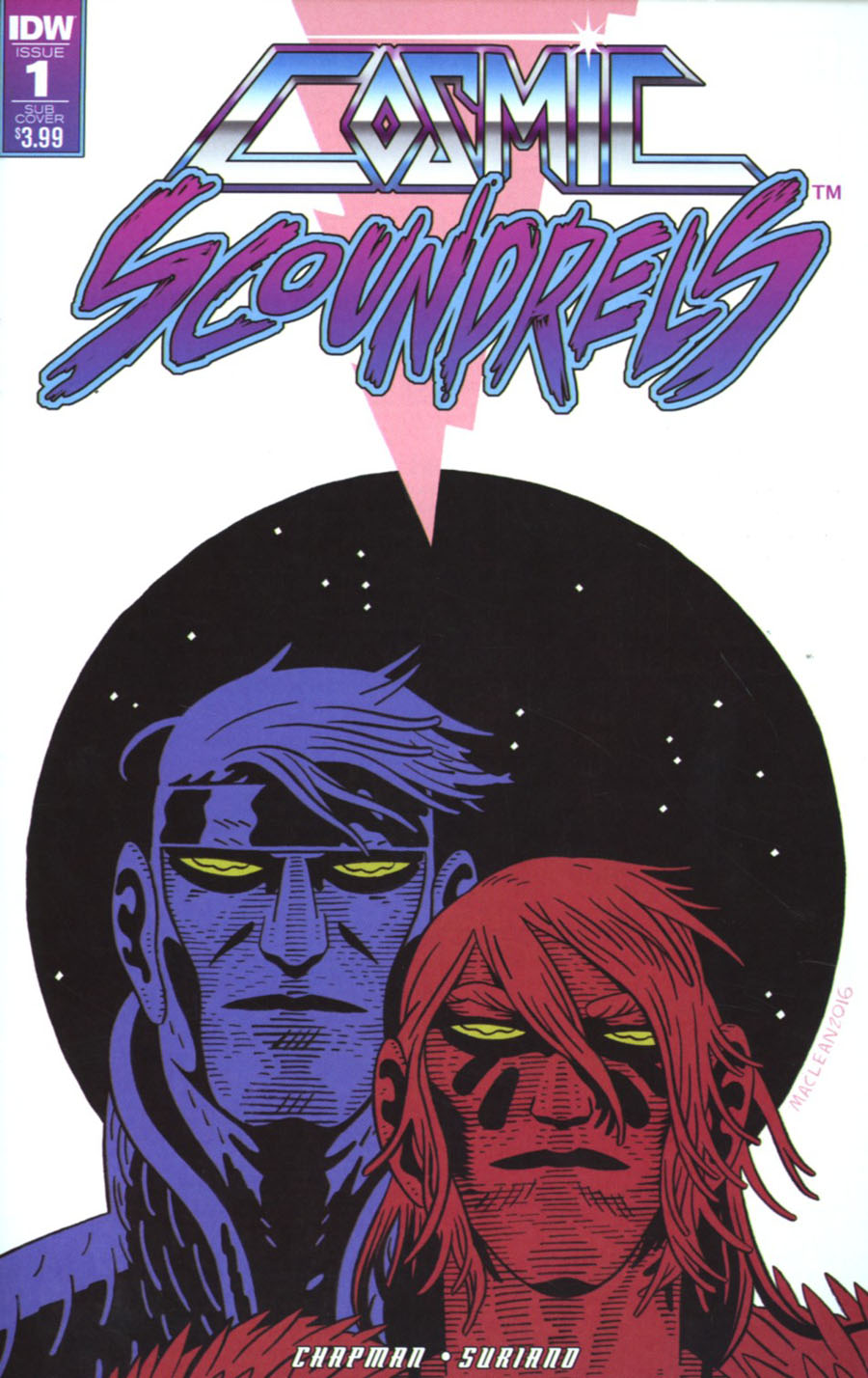 Cosmic Scoundrels #1 Cover B Variant Andrew MacLean Subscription Cover