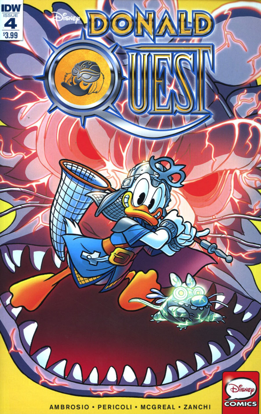 Donald Quest #4 Cover A Regular Andrea Freccero Cover