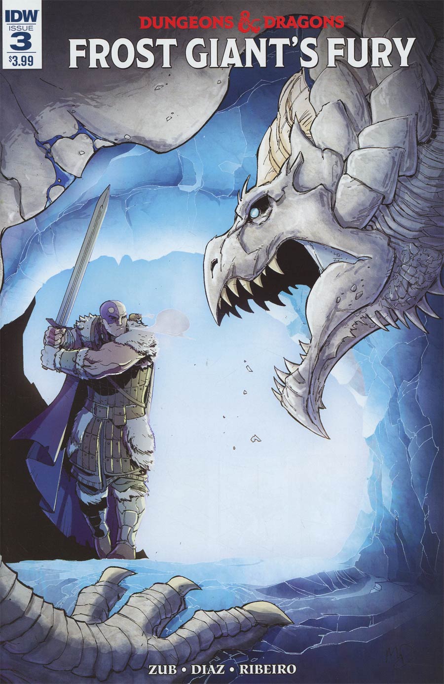 Dungeons & Dragons Frost Giants Fury #3 Cover A Regular Max Dunbar Cover