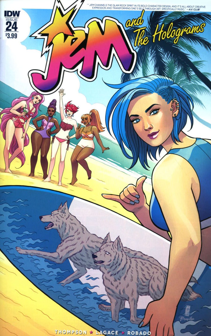 Jem And The Holograms #24 Cover A Regular Jen Bartel Cover