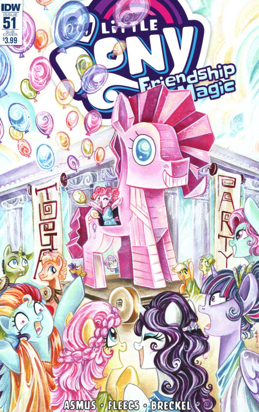 My Little Pony Friendship Is Magic #51 Cover B Variant Agnes Garbowska Subscription Cover