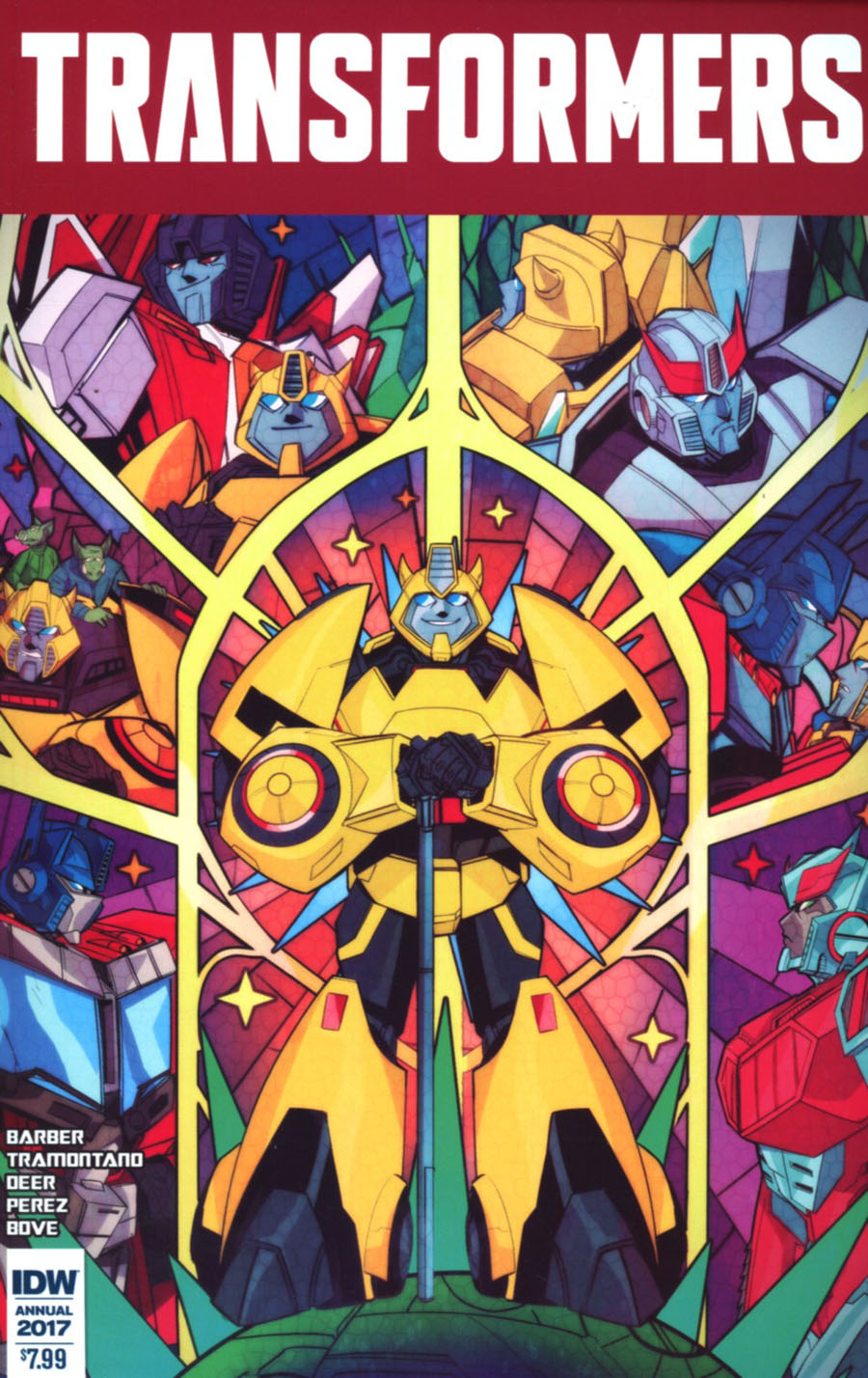 Transformers Annual 2017 #1 Cover A Regular Priscilla Tramontano Cover