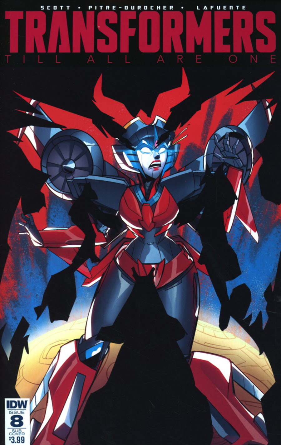 Transformers Till All Are One #8 Cover B Variant Priscilla Tramontano Subscription Cover