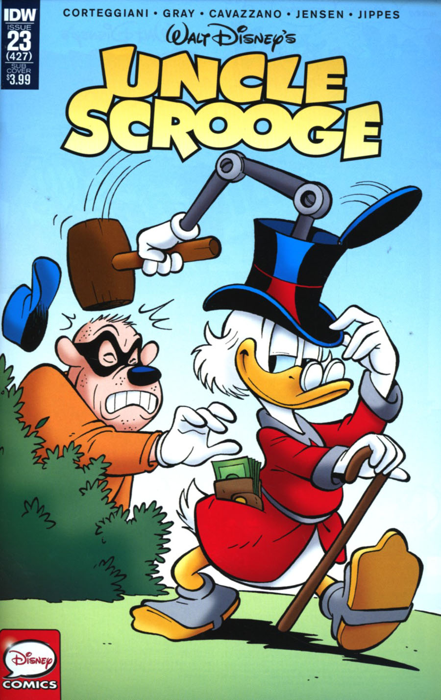 Uncle Scrooge Vol 2 #23 Cover B Variant Paco Rodriguez Subscription Cover