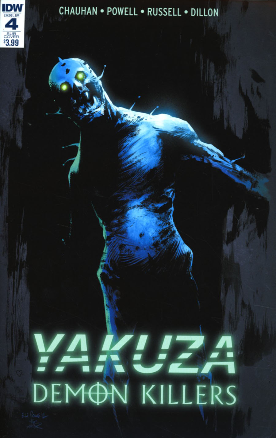 Yakuza Demon Killers #4 Cover B Variant Eli Powell Subscription Cover