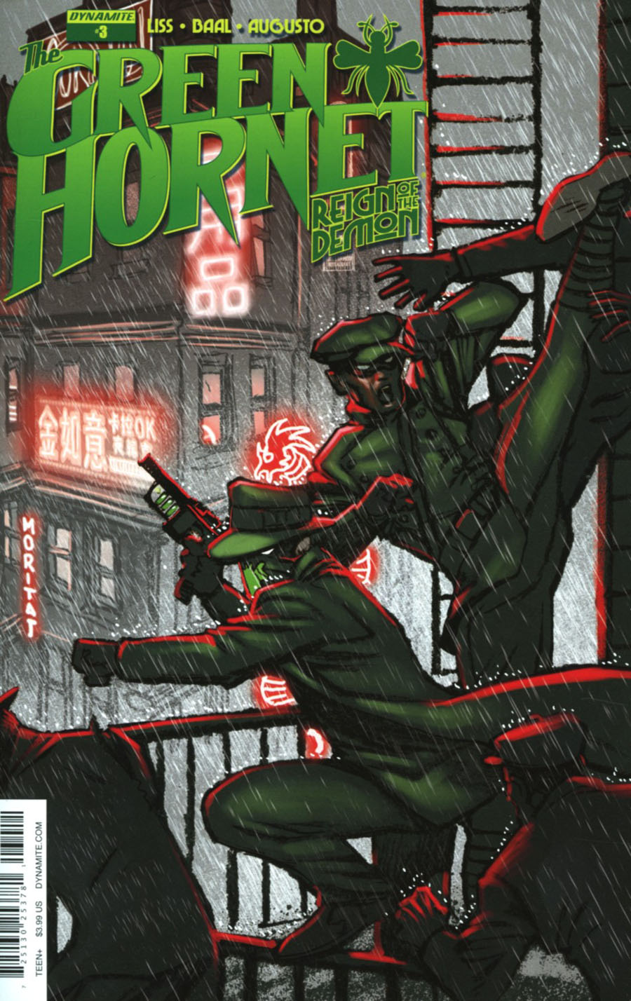 Green Hornet Reign Of The Demon #3 Cover A Regular Moritat Cover