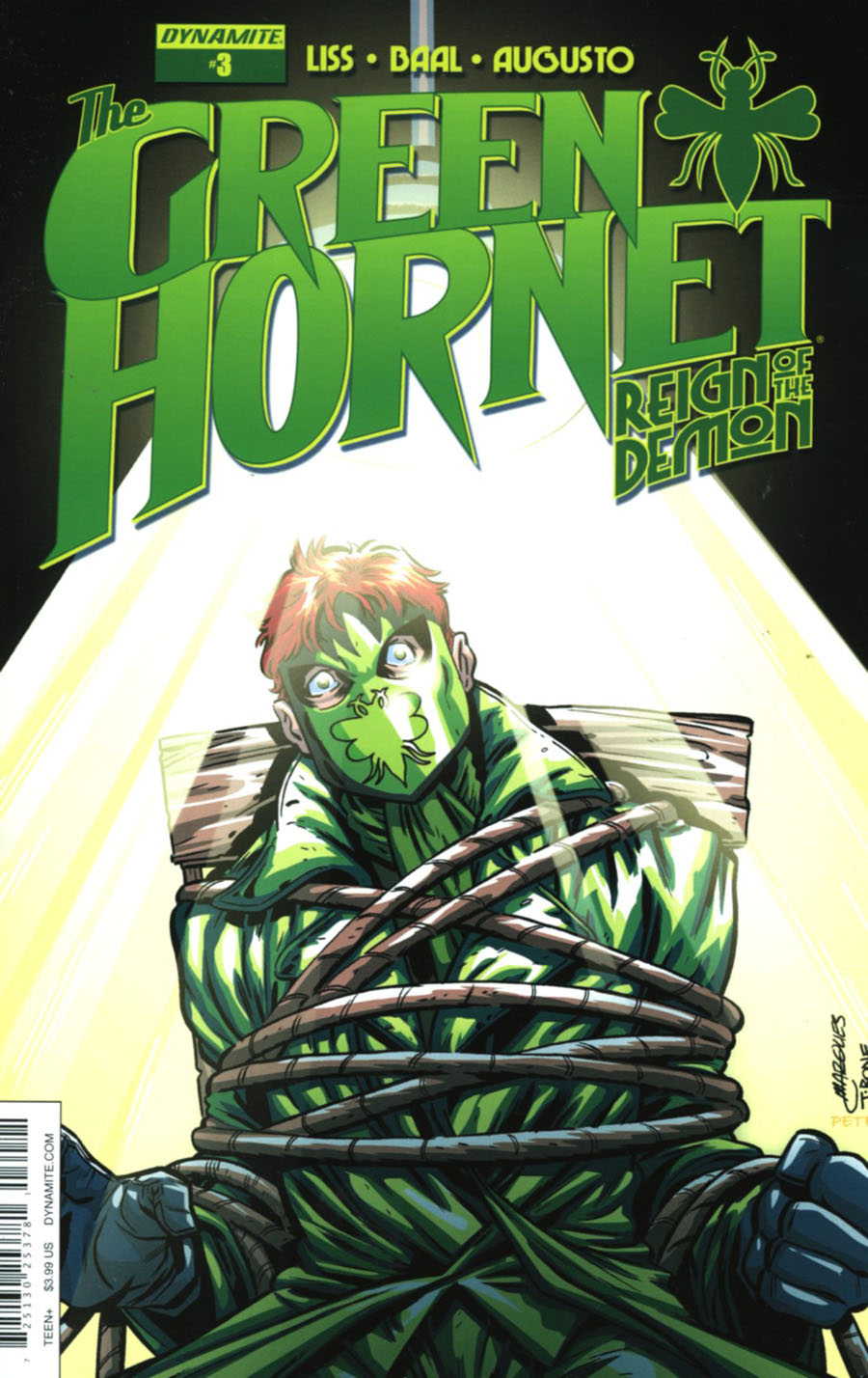 Green Hornet Reign Of The Demon #3 Cover B Variant Anthony Marques Cover