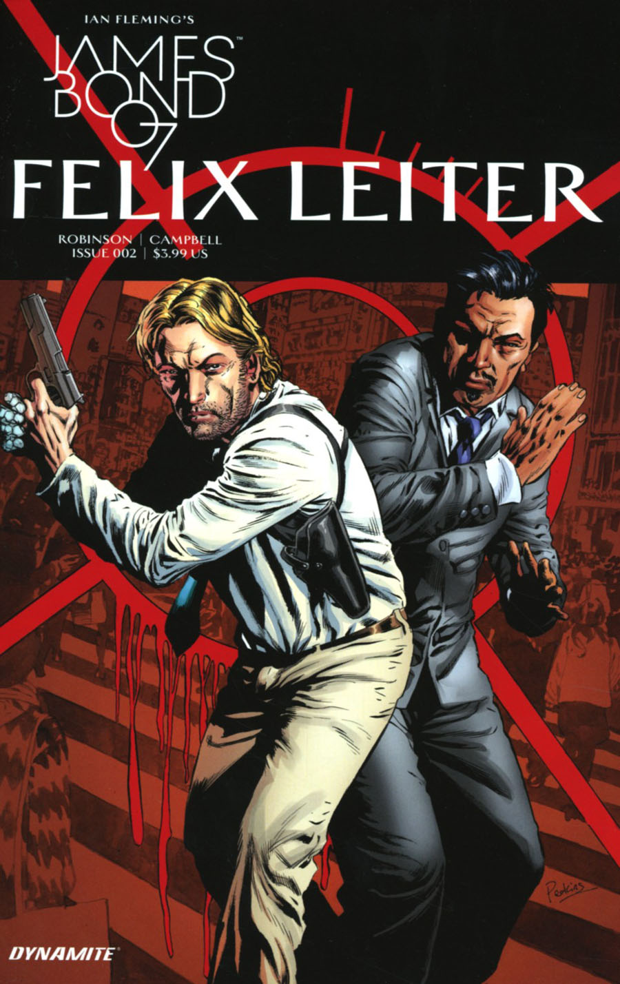 James Bond Felix Leiter #2 Cover A Regular Mike Perkins Cover