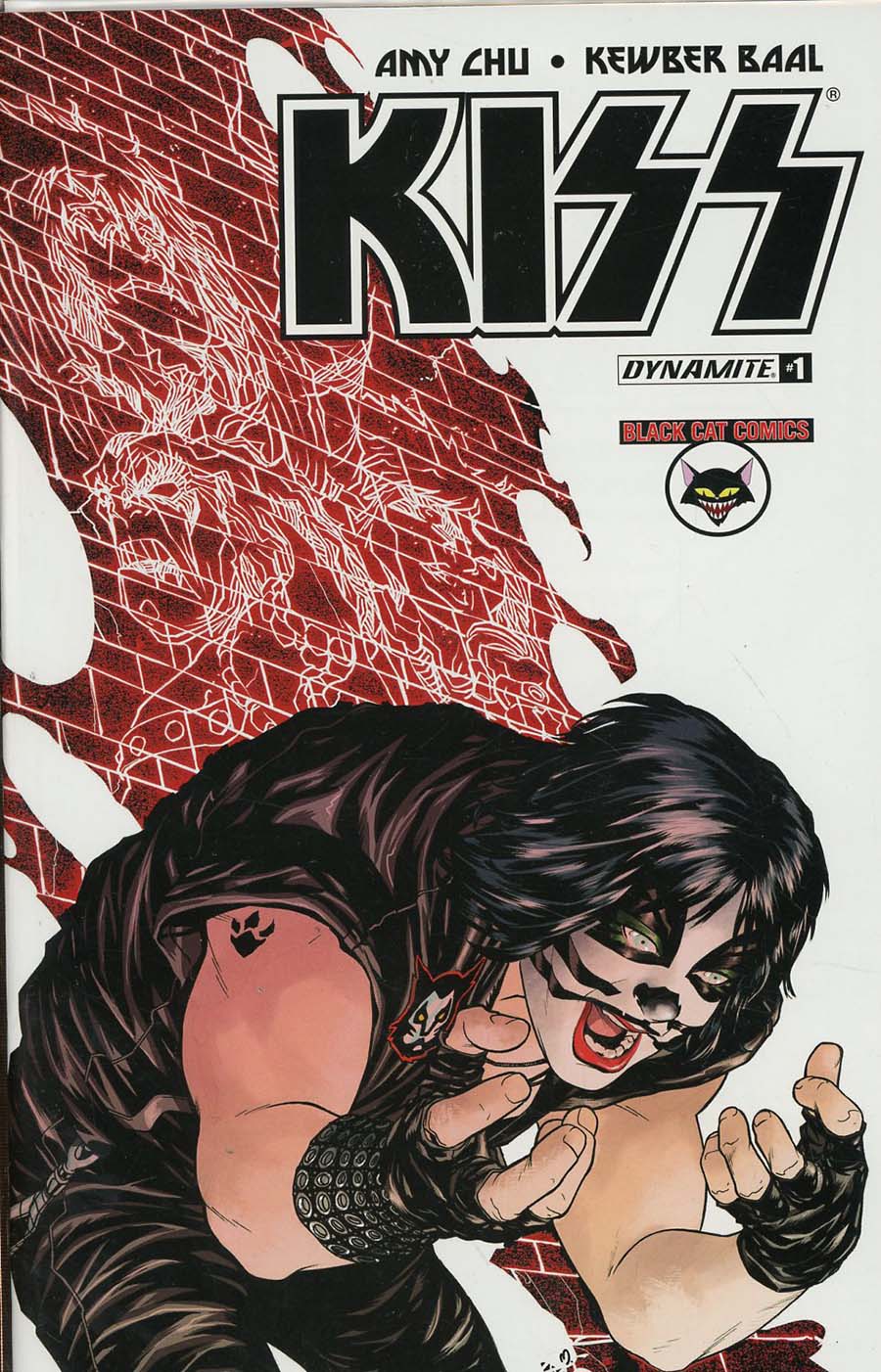 KISS Vol 3 #1 Cover S Black Cat Exclusive Mike McKone Variant Cover
