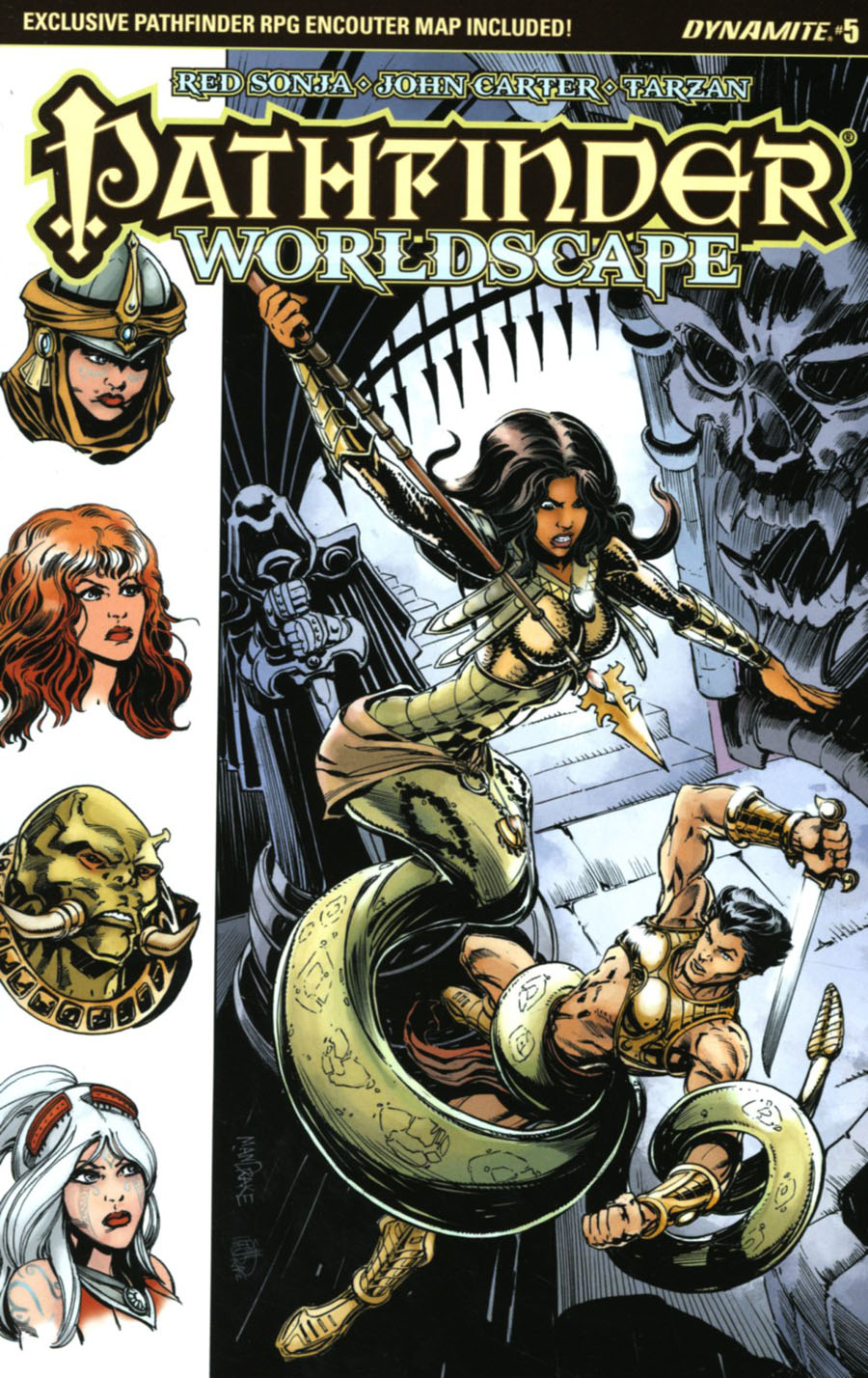 Pathfinder Worldscape #5 Cover B Variant Tom Mandrake Cover