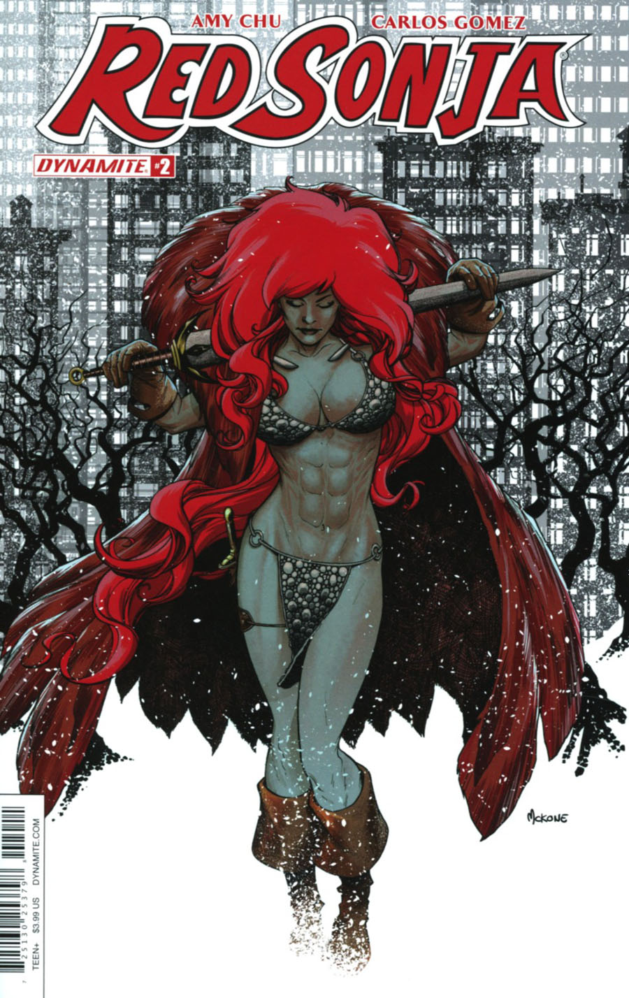 Red Sonja Vol 7 #2 Cover A Regular Mike McKone Cover