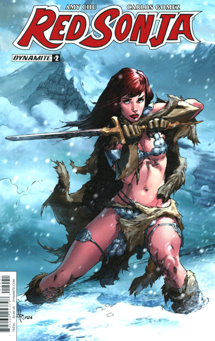 Red Sonja Vol 7 #2 Cover D Variant Mel Rubi Subscription Cover