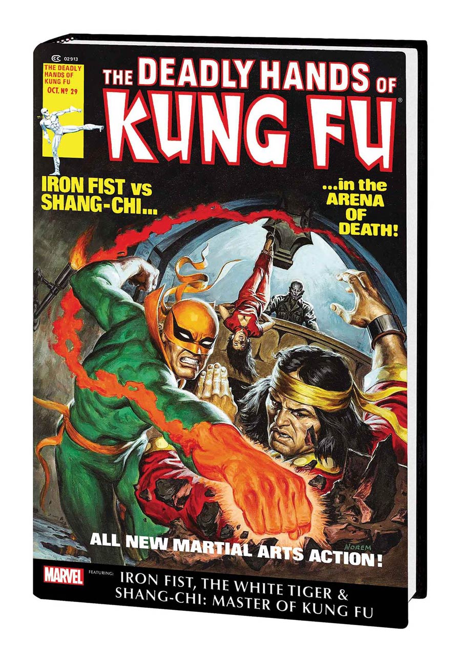 Deadly Hands Of Kung Fu Omnibus Vol 2 HC Direct Market Earl Norem Variant Cover