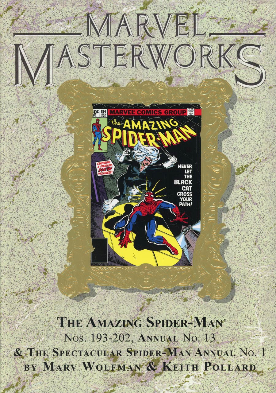 Marvel Masterworks Amazing Spider-Man Vol 19 HC Variant Dust Jacket
