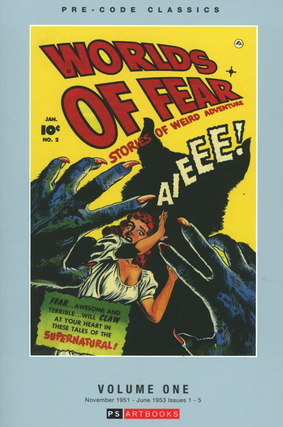 Pre-Code Classics Worlds Of Fear Vol 1 HC