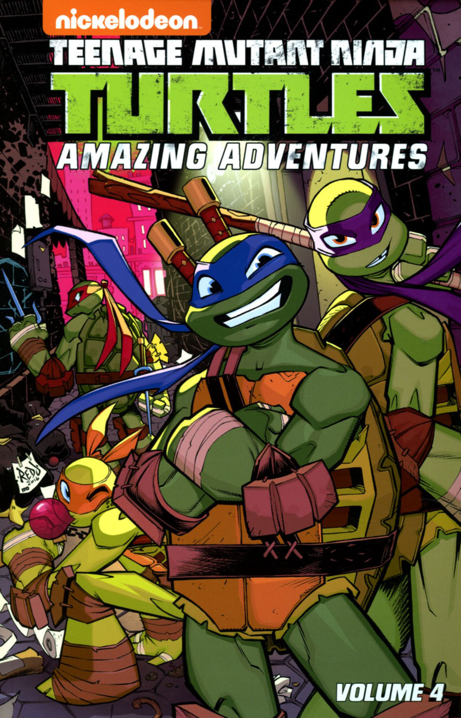 Teenage Mutant Ninja Turtles Amazing Adventures Vol 4 TP