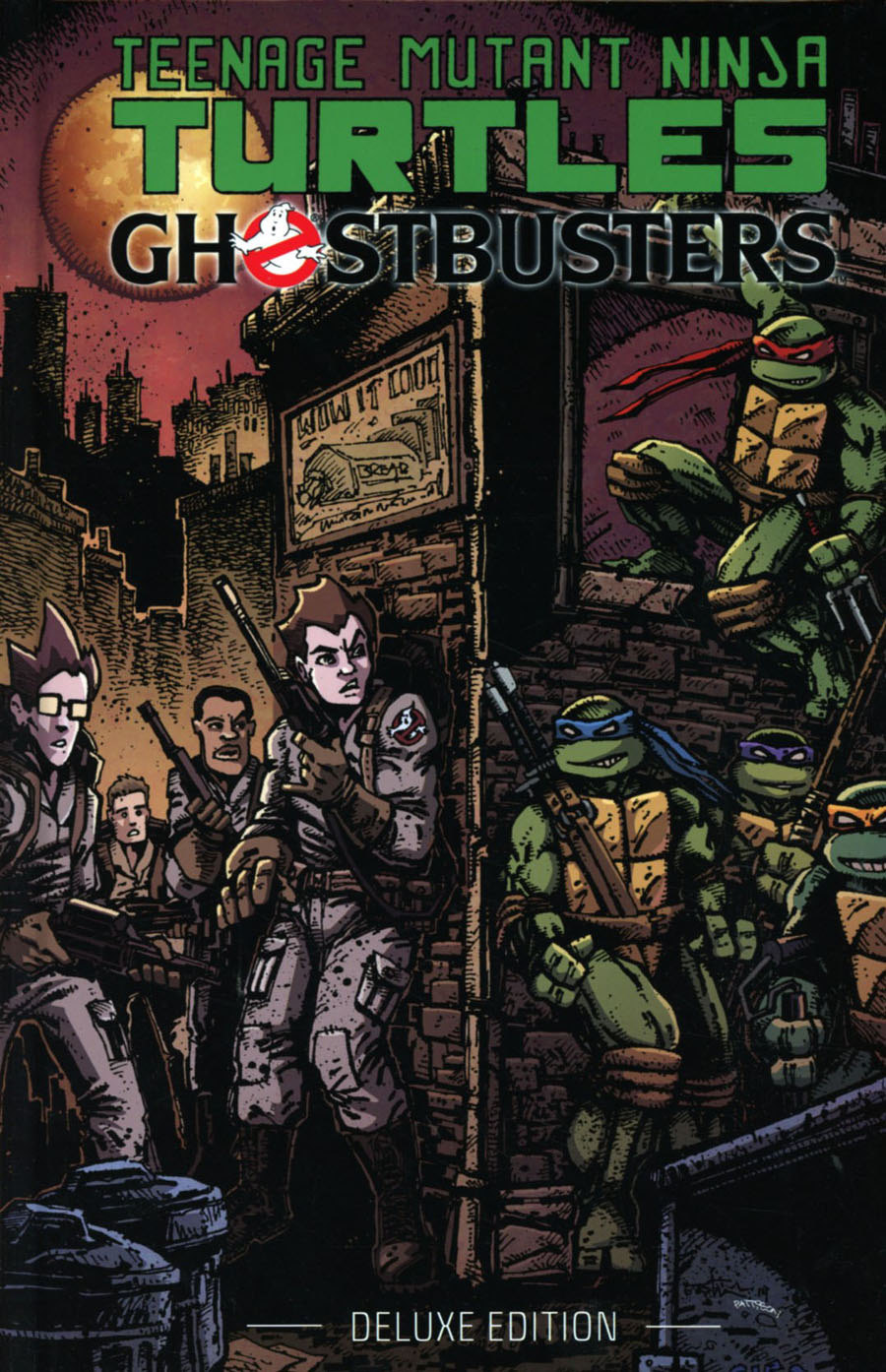 Teenage Mutant Ninja Turtles Ghostbusters Deluxe Edition HC