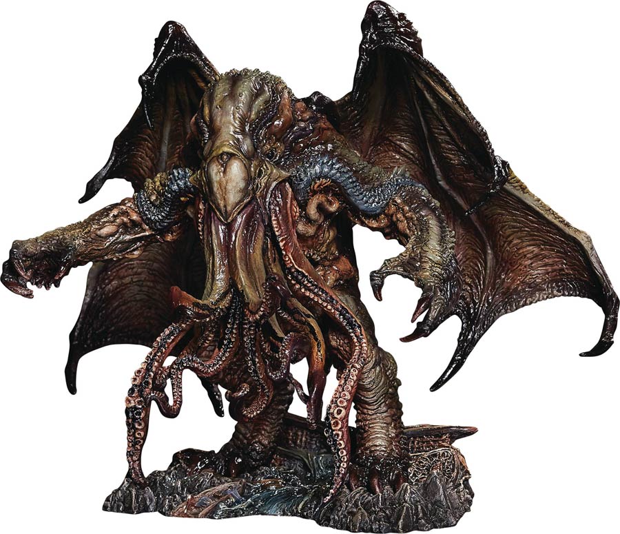 Komodas Cthulhu Prepainted Polystone Statue