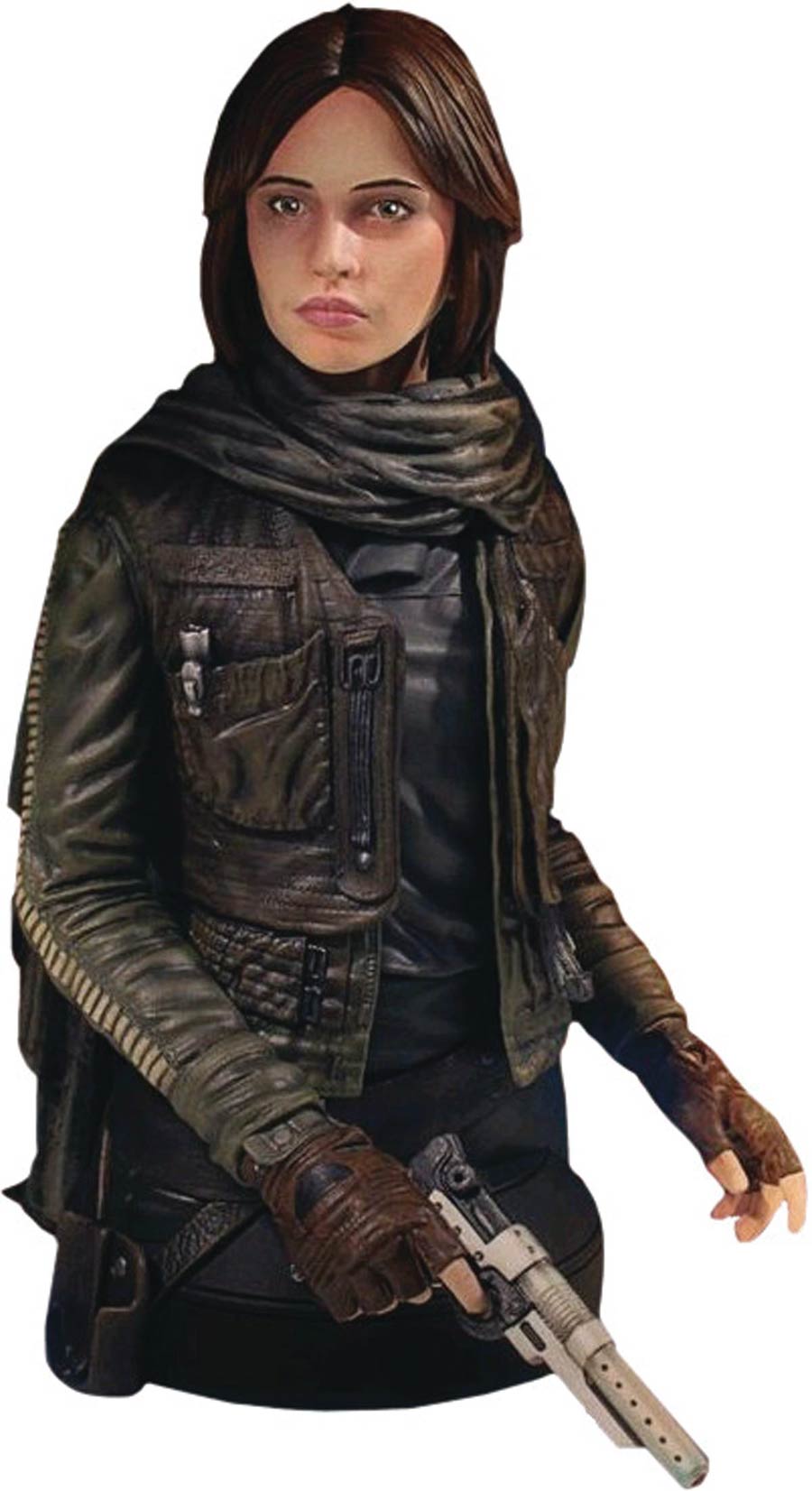 Star Wars Rogue One Jyn Erso Seal Commander Mini Bust