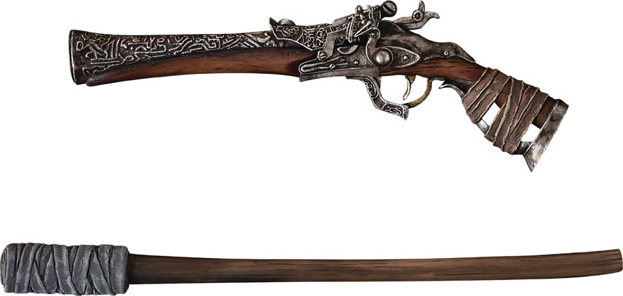 Bloodborne Hunters Arsenal 1/6 Scale Weapon - Pistol & Torch