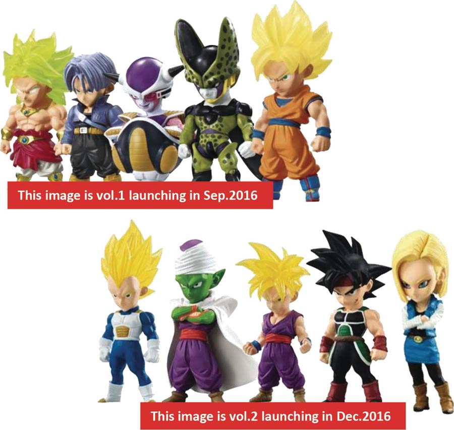 Dragon Ball Z Adverge Figure Vol 3 Figure Display