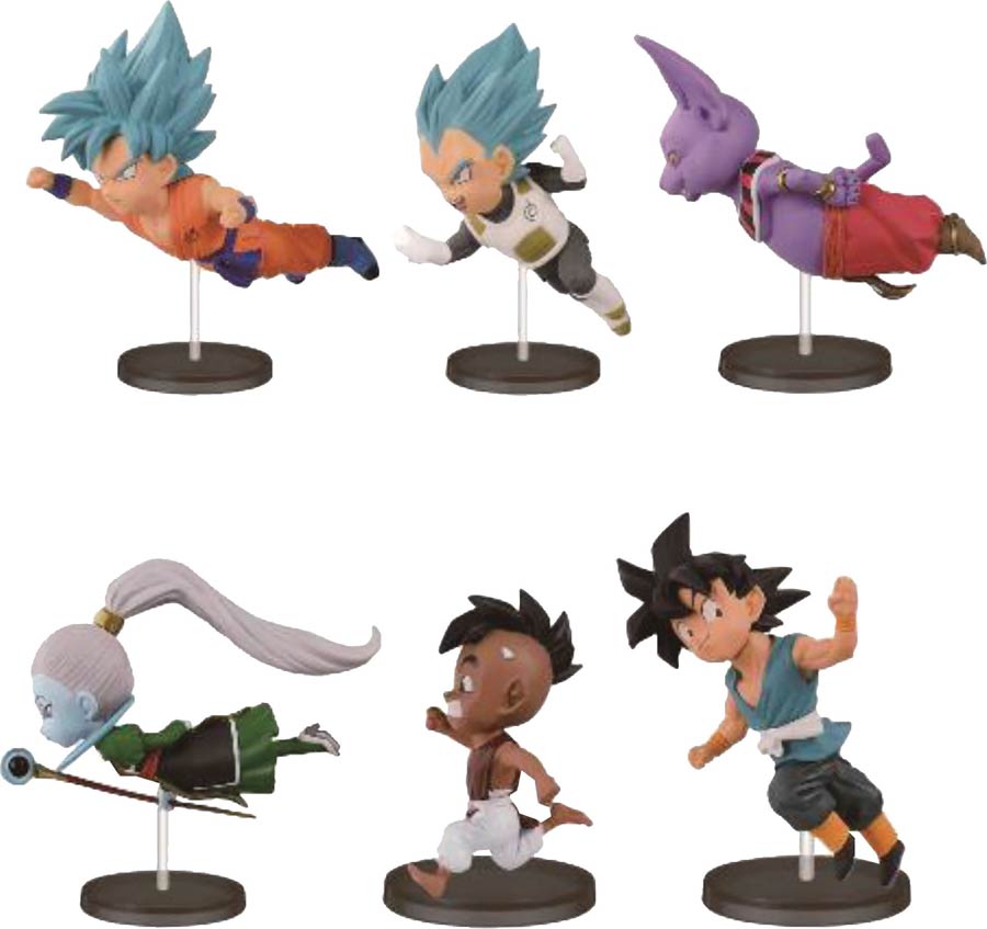 Dragon Ball Z World Collectible Figure Historical Characters Vol 6 Figure - Super Saiyan God Super Saiyan Vegeta