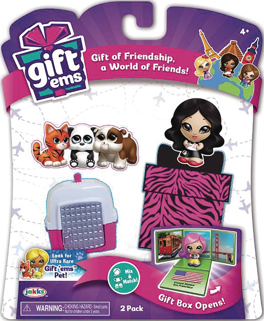 Gift Ems Pet & Doll 2-Pack Wave 1 Assortment Case