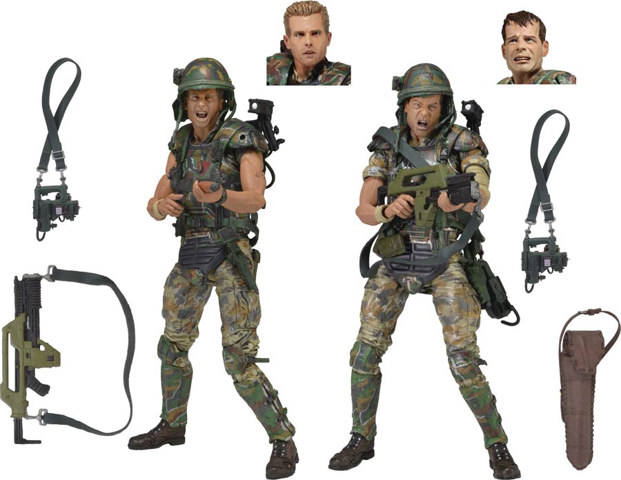 Aliens 30th Anniversary Colonial Marines 7-inch 2-Pack Action Figure