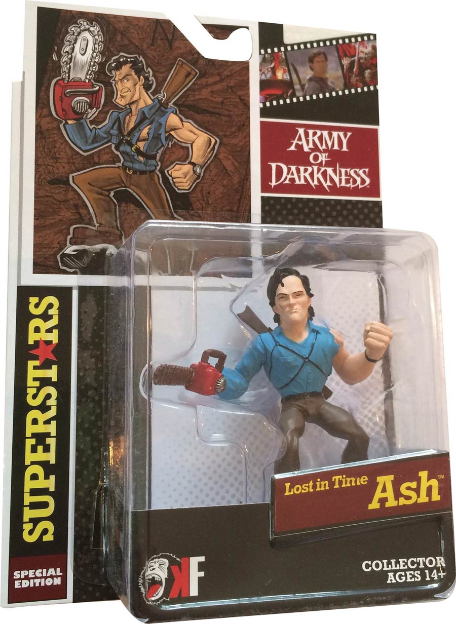 Big Screen Superstars Army Of Darkness Ash Action Figure Solid Case Pack