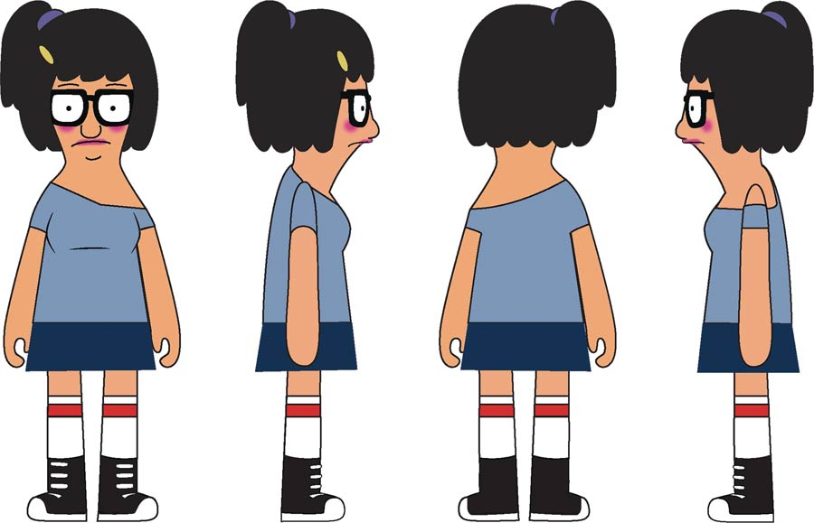 Bobs Burgers Bad Tina Medium Figure