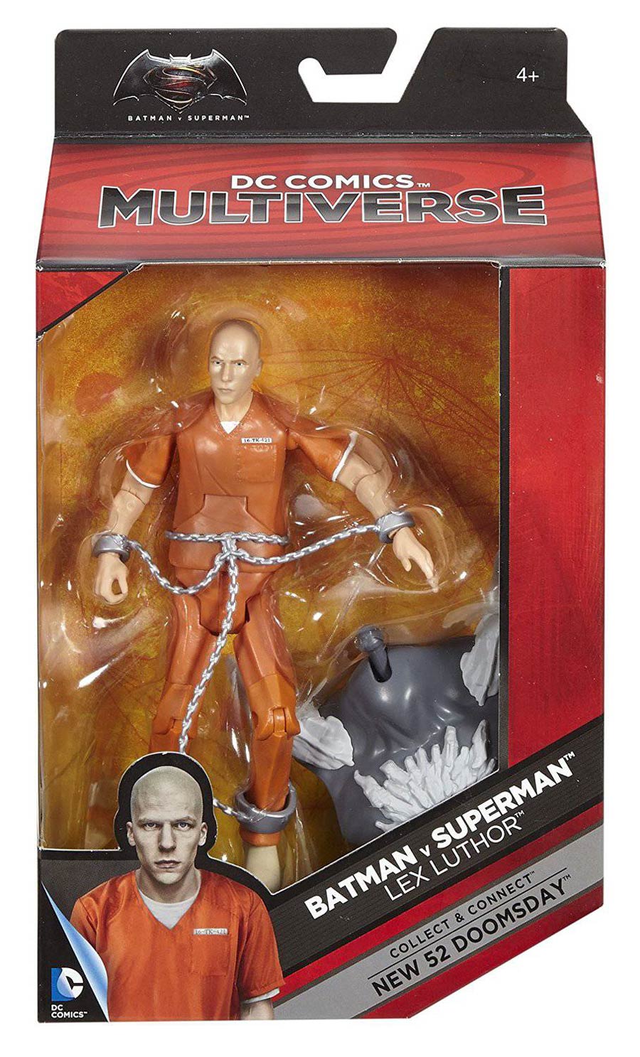 Batman v Superman Dawn Of Justice Movie Master 6-Inch Action Figure - Prison Lex Luthor