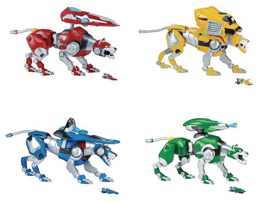 Voltron Legendary Defender Leg Lion Figure Assortment Case