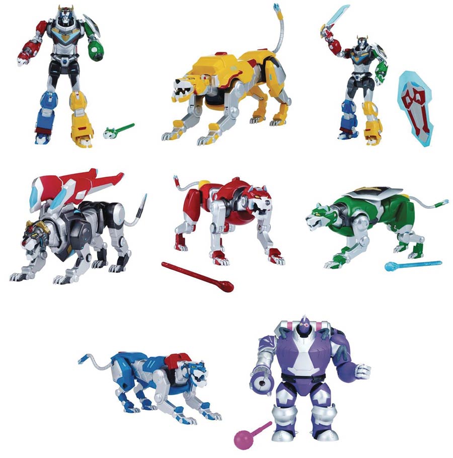 Voltron Legendary Defender 5-Inch Scale Action Figure Assortment Case