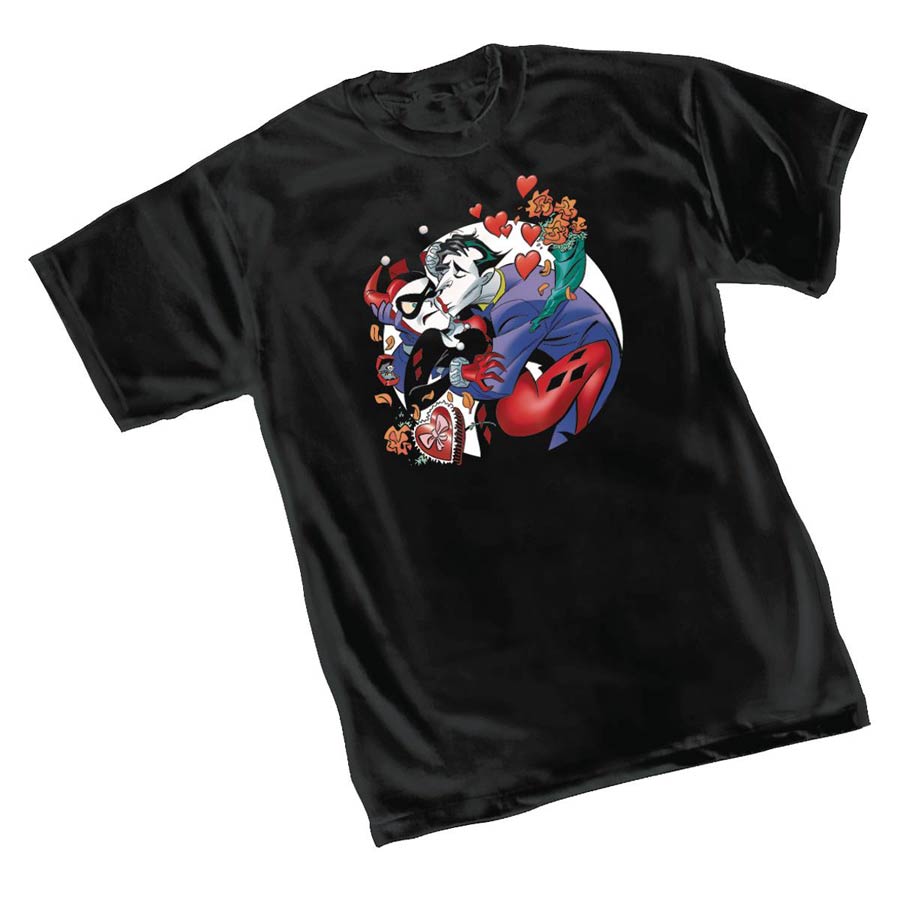 Joker & Harley Quinn Mad Love III T-Shirt Large