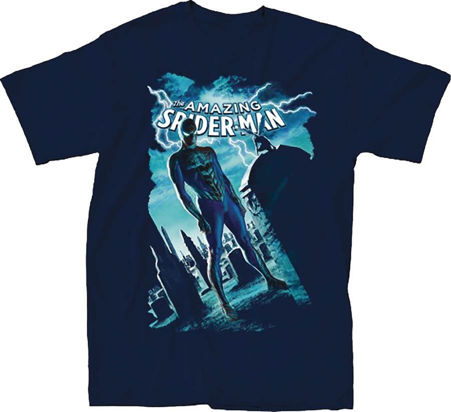 Marvel Amazing Spider-Man Vol 4 #19 Navy T-Shirt Large