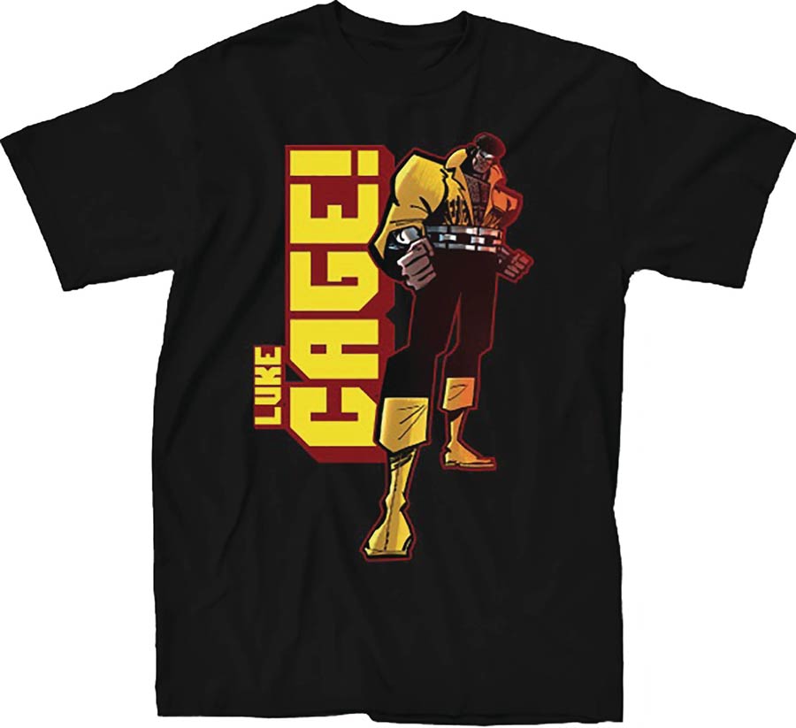 Marvel Cage Vol 3 #1 Black T-Shirt Large