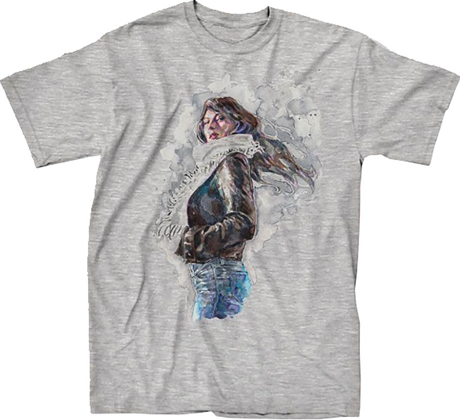 Marvel Jessica Jones #1 Heather Grey T-Shirt Large