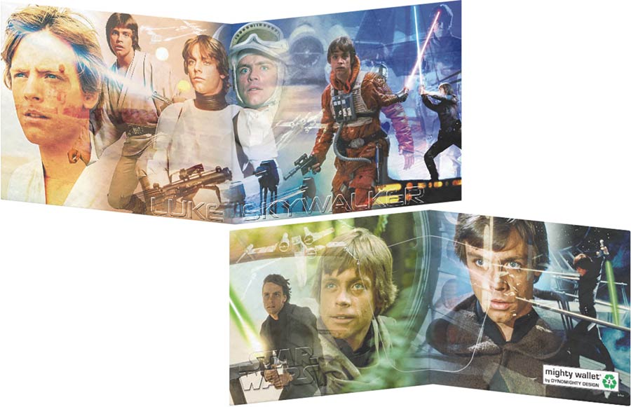 Star Wars Luke Skywalker Collage Mighty Wallet