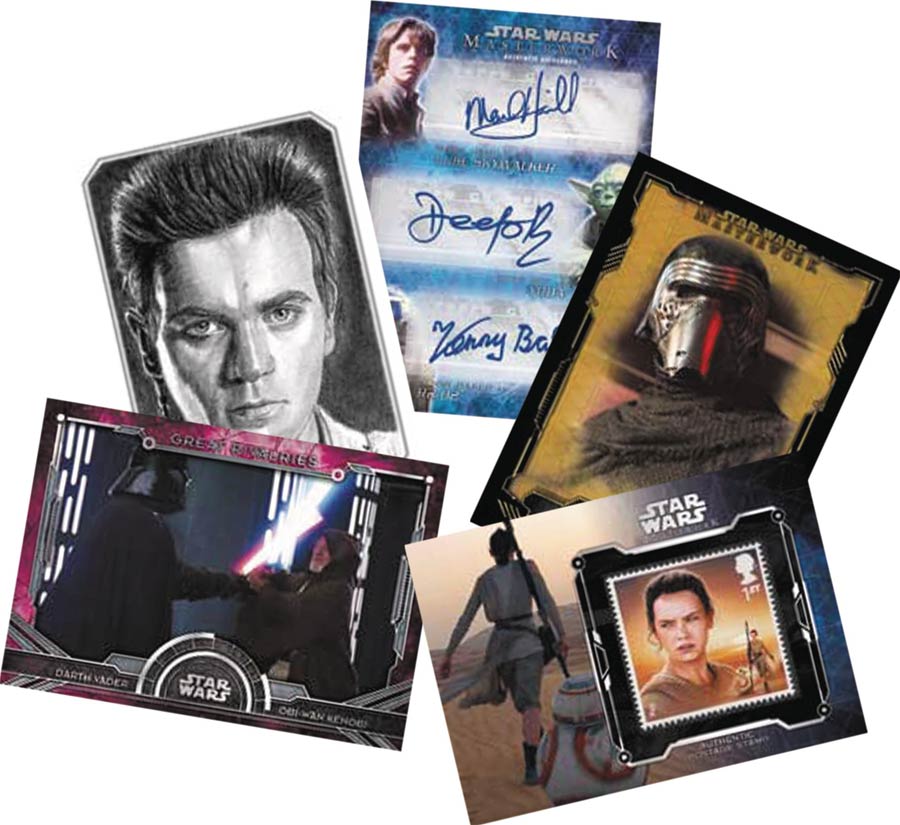 Topps 2016 Star Wars Masterwork Trading Cards Box