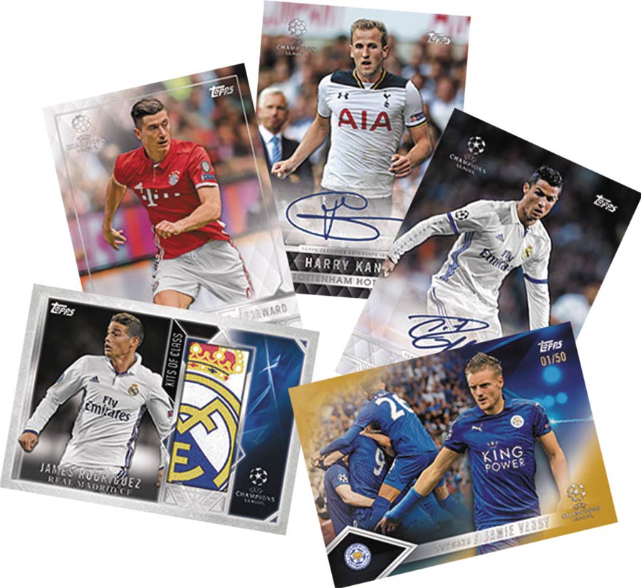 Topps 2017 UEFA Champions League Soccer Trading Cards Box