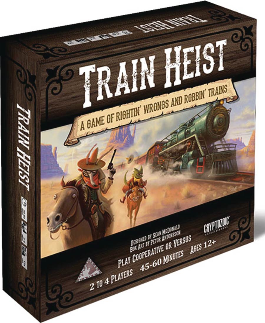 Train Heist Board Game