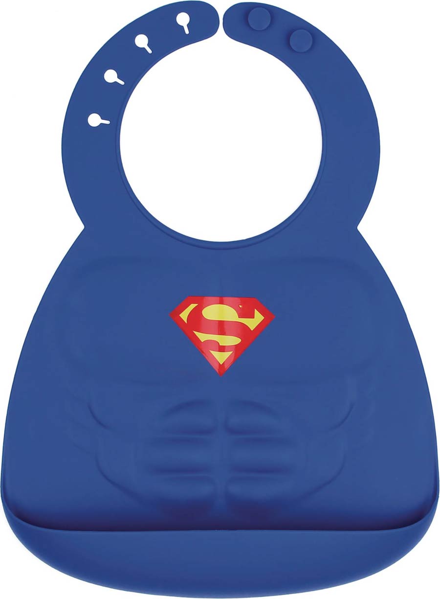 DC Heroes Muscle Silicone Superbib - Superman