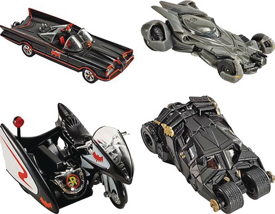 Hot Wheels Batman 1/50 Scale Die-Cast Assortment Case