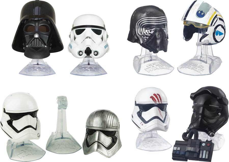 Star Wars Black Series Die-Cast Helmet Assortment Case 201603
