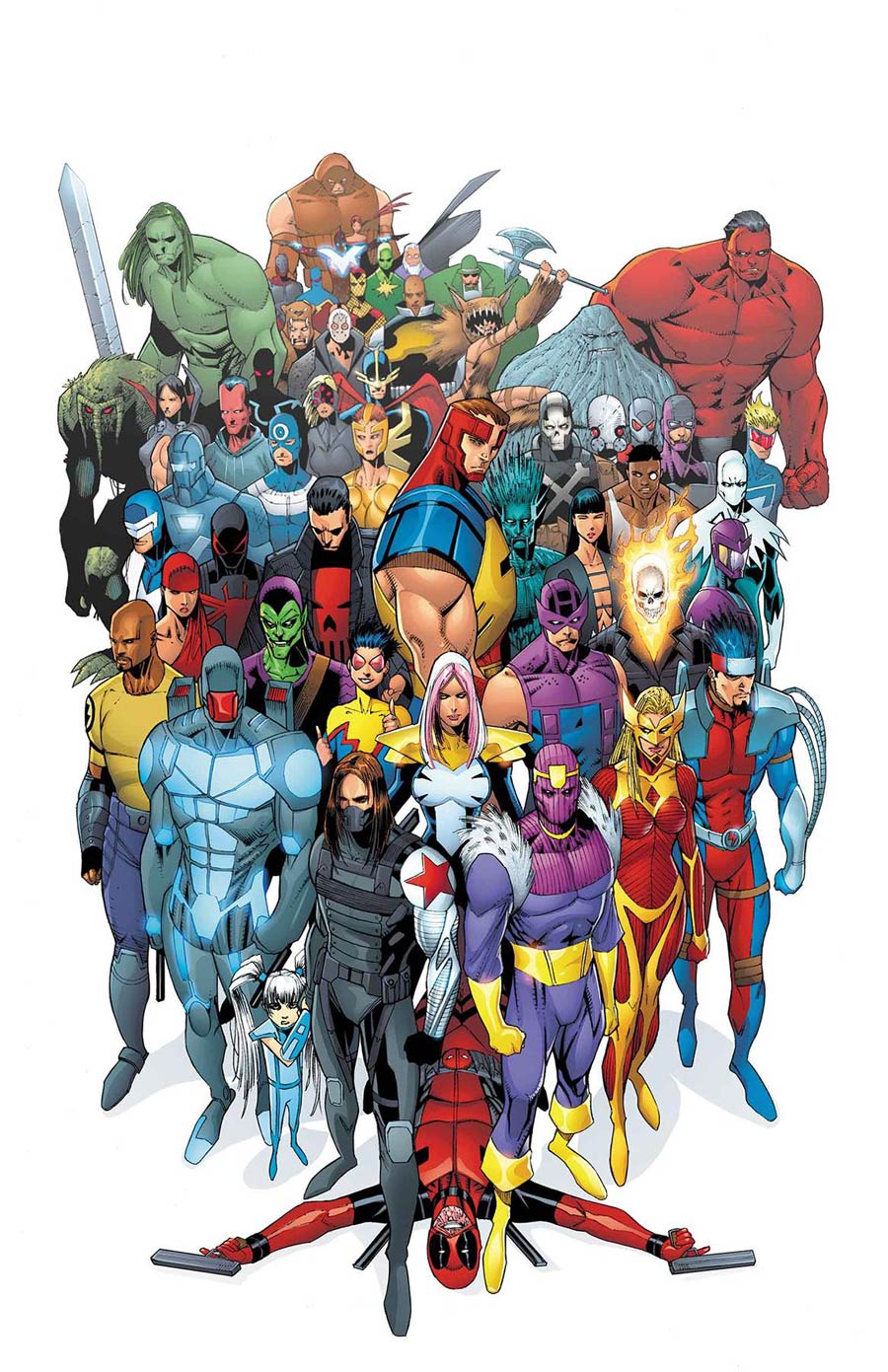 Thunderbolts Vol 3 #10 By Jon Malin Poster