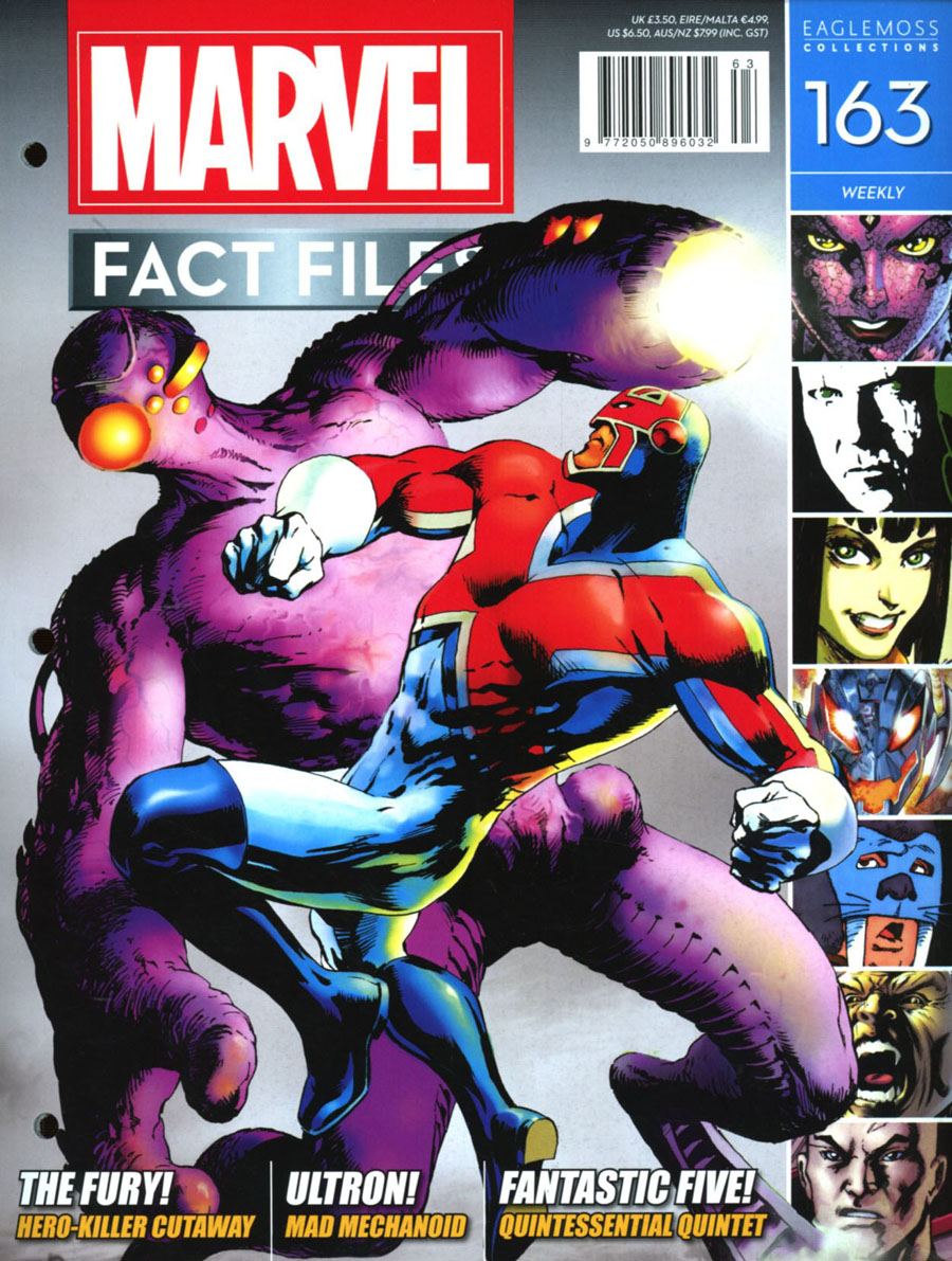 Marvel Fact Files #163