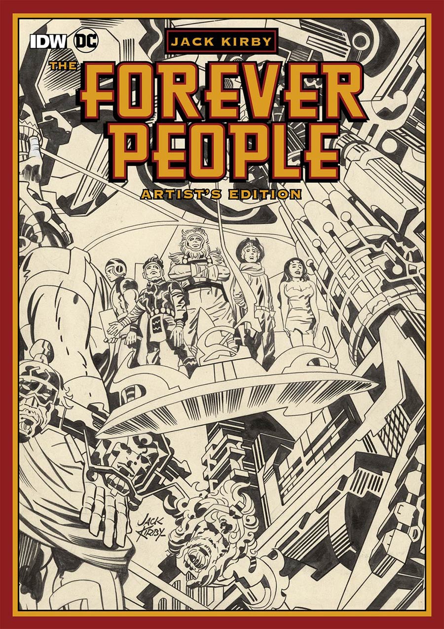 Jack Kirby Forever People Artists Edition HC