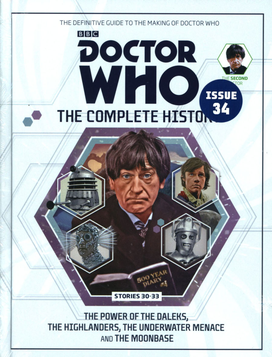 Doctor Who Complete History Vol 34 2nd Doctor Stories 30-33 HC