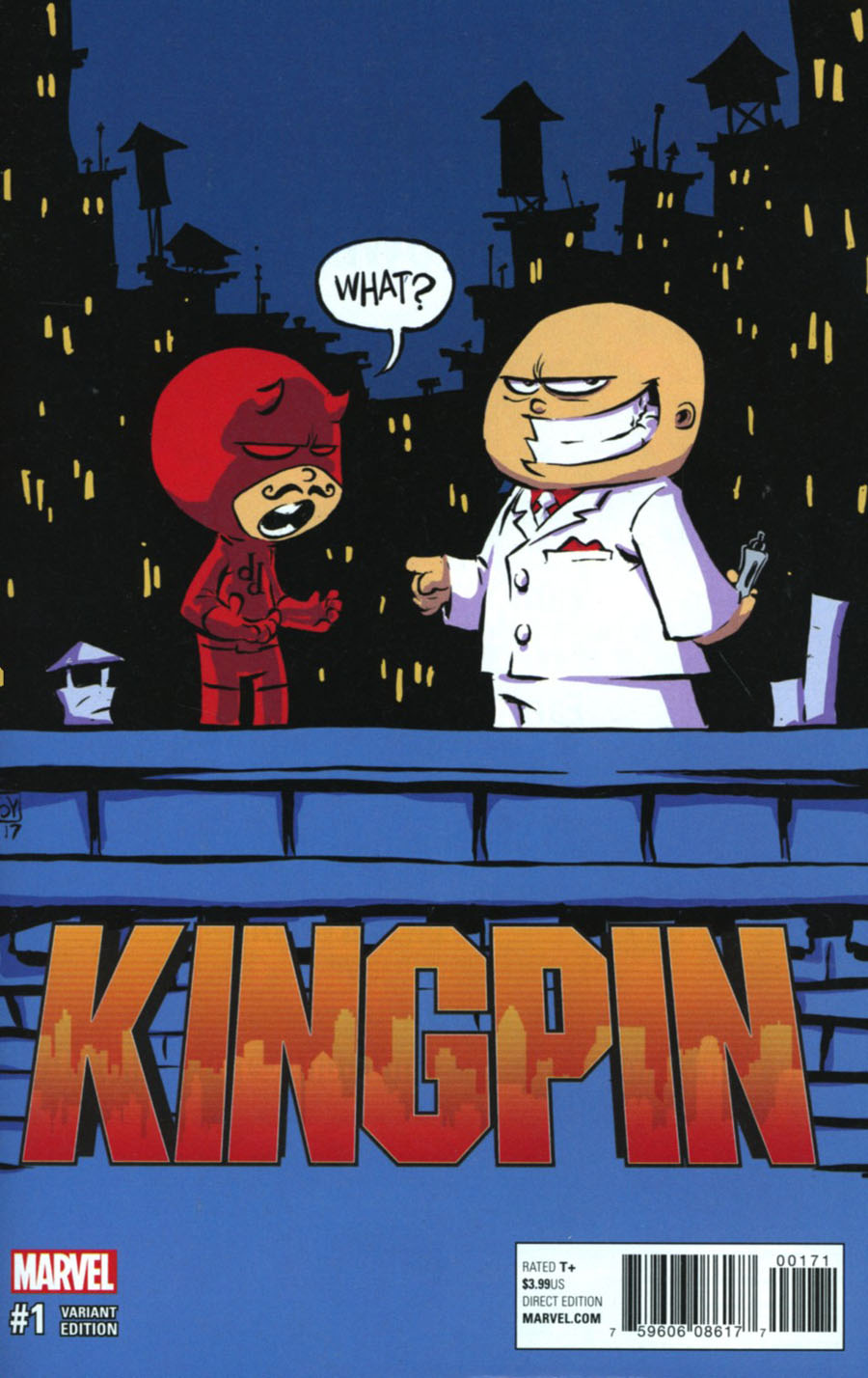 Kingpin Vol 2 #1 Cover D Variant Skottie Young Baby Cover